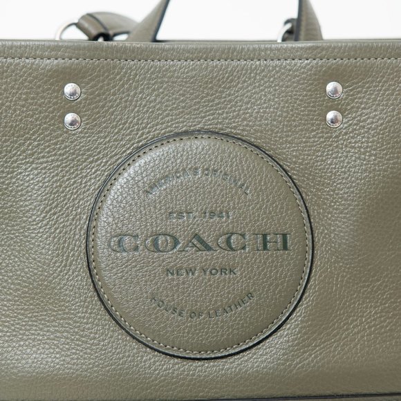 Coach C2004 Dempsey Carryall With Patch in Pebble Leather in Surplus Color - Picture 8 of 8